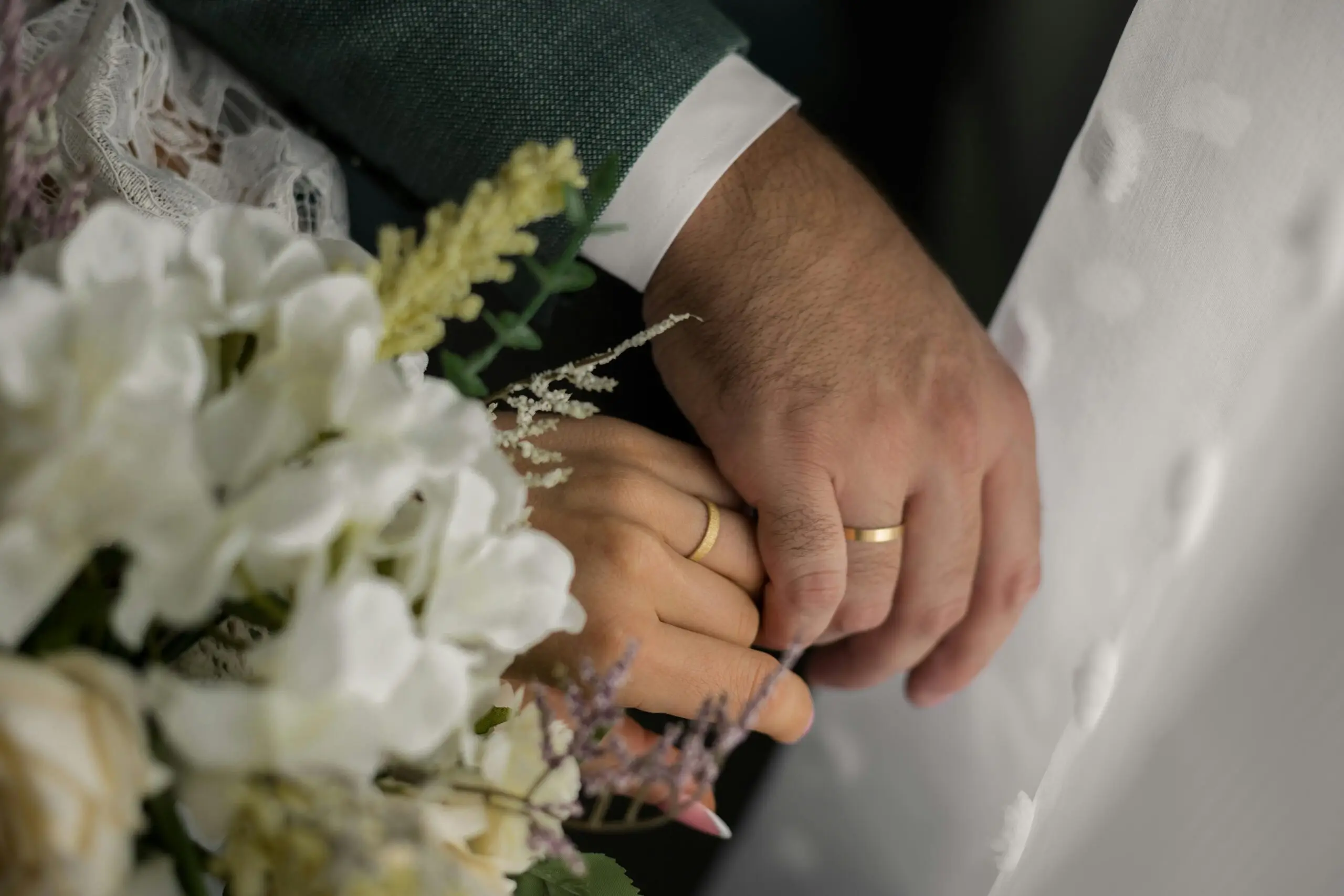Christian wedding photo